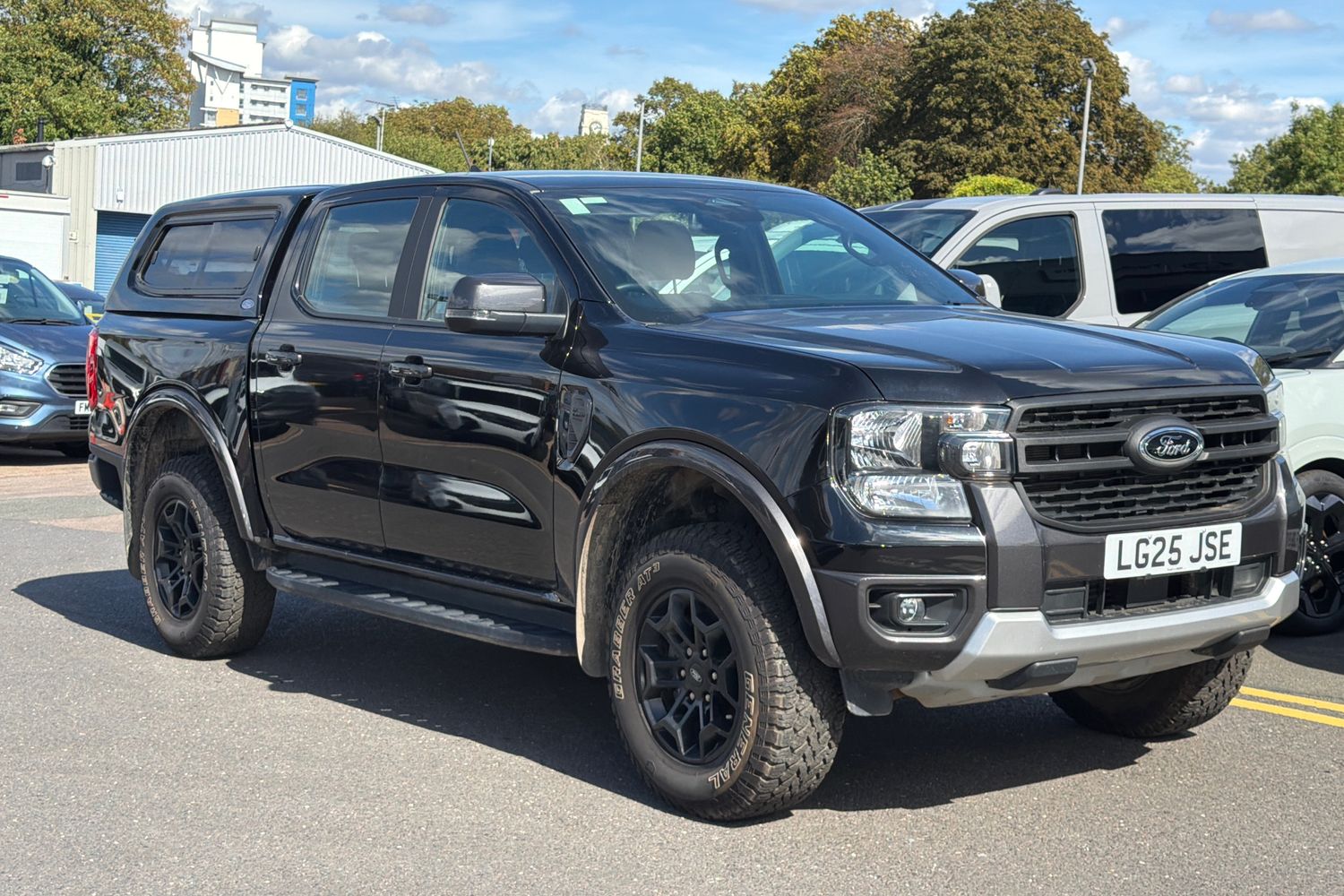 Agate Black (Metallic Paint) 2025 Ford Ranger Pickup Truck All-wheel drive Automatic